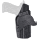 Rounded OWB Paddle Holster, H&amp;K VP9, Left Hand, Carbon Fiber, HKH-VP9-CF-LH-OWBPDL-RMR