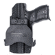 Rounded Hi-Point C9 Paddle Holster, HPT-C9-BK-RH-OWBPDL