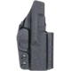 Rounded IWB Kydex Holster for Kel-Tec PR57, Left Hand, Black, KTC-PR57-BK-LH-VAR