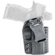 Rounded IWB Kydex Holster for IWI Jericho Enhanced, Left Hand, Carbon Fiber Black, IWI-JRO2-CF-LH-VAR
