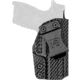 Rounded IWB Kydex Holster for Smith &amp; Wesson Bodyguard 2.0, Left Hand, Carbon Fiber Black, SWN-BG2-CF-LH-VAR