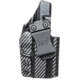 Rounded IWB KYDEX Holster, Ruger Max 9, Right Hand, Carbon Fiber, RGR-9MAX-CF-RH-VAR