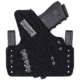 Rounded KYDEX Padded Hybrid Holster, Sig Sauer P320 FS /P320 CC /P320 X5, Right Hand, Black, SSR-P320FS-BK-RH-WDFOAM
