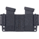 Rounded OWB KYDEX Double Magazine Holster, 380 Single Stack, Black, CEX-380-SS-BK-DBLMAG
