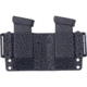 Rounded OWB KYDEX Double Magazine Holster, 380 Single Stack, Carbon Fiber, CEX-380-SS-CF-DBLMAG