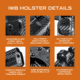 Rounded Kydex Canik METE MC9 Prime IWB Holster