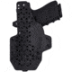 Rounded Tuckable KYDEX Armaloy Hybrid Holster, VP9, Right Hand, Black, HKH-VP9-BK-RH-STPOLY