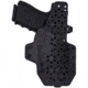 Rounded Tuckable KYDEX Armaloy Hybrid Holster, Walther CCP, Left Hand, Black, WTR-CCP-BK-LH-STPOLY