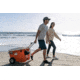 RovR Products RollR 60 Cooler w/ Wagon Bin, Desert, 60 Quart, 60DROLLRWB