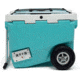 RovR Products RollR 60 Cooler w/ Wagon Bin, Glacier, 60 Quart, 60GROLLRWB