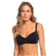 Roxy Beach Classics Bikini Top - Womens, True Black, Large, ERJX303961-KVJ0-L