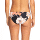 Roxy Beach Classics Full Bikini Bottoms - Womens, Anthracite S New Flowers, Large, ERJX403754-KVJ7-L