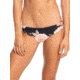 Roxy Beach Classics Full Bikini Bottoms - Womens, Anthracite S New Flowers, Large, ERJX403754-KVJ7-L