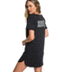 Roxy Pacific Groove Short Sleeve T-Shirt Dress - Womens, Anthracite, Small, ERJKD03256-KVJ0-S