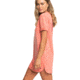 Roxy Pacific Groove Short Sleeve T-Shirt Dress - Womens, Lantana, Small, ERJKD03256-MJM0-S
