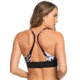 Roxy Fitness Pt Crop Top Bra - Women's, True Black S Full Bicolys, Medium, ERJX303976-KVJ2-M