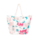 Roxy Sunseeker 30L Straw Beach Bag - Womens, Ivory Cream New Flowers, One Size, ERJBT03137-TFM6-1sz