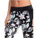 Roxy Take Me To The Beach Capri Sports Leggings - Womens, True Black Story Of, Small, ERJWP03029-XKKW-S