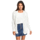 Roxy Valley Shades Cardigan - Womens, Snow White, Medium, ERJSW03391-WBK0-M