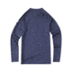 Roxy Whole Hearted Long Sleeve Rashguard - Girls, Mood Indigo, 10/Medium, ERGWR03182-BSP0-10/M