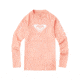 Roxy Whole Hearted Long Sleeve Rashguard - Girls, Terra Cotta, 8/Small, ERGWR03182-MJN0-8/S