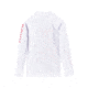 Roxy Whole Hearted Long Sleeve Rashguard - Girls, White, 8/Small, ERGWR03182-WBB0-8/S