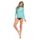 Roxy Wholehearted Long Sleeve Rashguard - Women's, Canton, Medium, ERJWR03408-GHT0-M