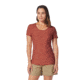 Royal Robbins Amp Lite S/S Tee - Womens, Baked Clay Htr, Large, Y311029-911-L