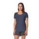 Royal Robbins Amp Lite S/S Tee - Womens, Navy Htr, Large, Y311029-760-L