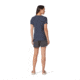 Royal Robbins Amp Lite S/S Tee - Womens, Navy Htr, Large, Y311029-760-L