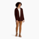 Royal Robbins Baylands Cardigan - Womens, Dark Mahogany, Small, Y617023160S