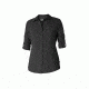 Royal Robbins Bug Barrier Expedition Women's Long Sleeve Shirt, Jet Black, L 32124-JET BLACK-L