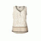 Royal Robbins Cool Mesh Eco-Women's Tank Top Print, Creme Print, 10 60186-CREME PT-10