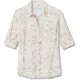 Royal Robbins Expedition II Print 3/4 Sleeve Shirt - Womens, Creme Zephyr Print, XS, Y322024-Creme Zephyr -XS