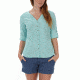 Royal Robbins Grapevine 3/4 Sleeve Shirt - Women's-Light Aqua-Small
