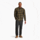 Royal Robbins Lieback Organic Cotton Flannel Long Sleeve - Mens, Dark Olive Timbercove Pld, Small, Y722022336S