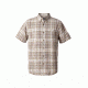 Royal Robbins Mid-Coat Seersucker Plaid Men's Short Sleeve Shirt, Falcon Plaid, XXL 71920-FALCON-XXL