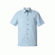 Royal Robbins Mojave Pucker Dry Men's Short Sleeve Shirt, Winter Sky, M 71201-WINTER SKY-M