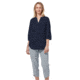 Royal Robbins Oasis Tunic II 3/4 Sleeve Shirt - Womens, Navy, XL, Y622017-Navy-XL