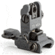 A.R.M.S., Inc. Low Profile Flip Up Rear Sight w/ Same Plane Aperture, Black, ARMS40L-SP