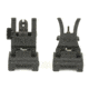 A.R.M.S., Inc. Picatinn Polymer Top Mounted Deployable Front and Rear Sight, Black, ARMS71LF-R