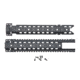 Centurion Arms C4 Mid Length Cutout 2 Piece Free Float Rail System, Black, CNARM0609-MC