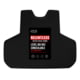 RTS Tactical Concealable Panels Relentless Level IIIA HG2 Kevlar Armor Plate, Non-Curved, Black, Small, RTS-520311-01