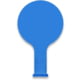 RTS Targets S-150 Veleta Target,150mm,Blue, fx-s150bl