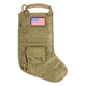 Ruck Up Tactical Christmas Stocking with USA Flag Patch, Khaki 1115890