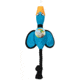 Ruffin' It Wacky Quakers Duck Rope Toy Lg 80806