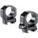Ruff's Precision Manufacturing Precision Co-Linear Bubble Level 30mm Riflescope Ring, High - 1.25'', Set of 2, Black, CLR-30125