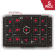 Ruger 10/22 Splash Reactive Adhesive Paper Target Kit, Sight-In Grid, 12.5in Square, 5-Targets Per Pack, 27991