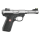 Ruger 22/45 Mark III Hunter Pistol, .22 Long Rifle, 6.875 in barrel, polymer frame, integrated black synthetic grip, blowback operated semi-auto, fixed front, adjustable rear, 10 round magazine, 22/45 MRKIII H-1-FRRMPG