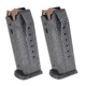 Ruger Security 380 Value Pack .380 ACP Pistol Magazine, 2 Pack, 15 Round, Black, Steel, 90731-15RD
